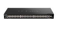 D-Link DGS-1520-52/A1A Управляемый L3 стекируемый коммутатор с 48 портами 10/100/1000Base-T, 2 портами 10GBase-T и 2 портами 10GBase-X SFP+