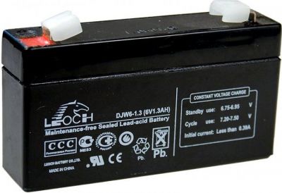 Аккумуляторная батарея DJW6-1.3 (6В1.3Ач) фото в интернет-магазине Business Service Group
