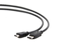 Bion Кабель DisplayPort-HDMI, 20M/19M, экран, 1,8м, черный [BXP-CC-DP-HDMI-018]