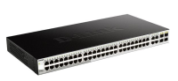 D-Link DGS-1210-52/FL1A Управляемый L2 коммутатор с 48 портами 10/100/1000Base-T и 4 комбо-портами 100/1000Base-T/SFP