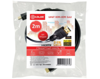 Кабель D-COLOR DCC-HH200 HDMI  2м.