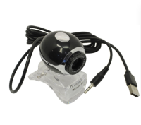 Web-камера Defender C-090 Black {0.3МП, универ. крепление} [63090]