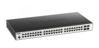 D-Link DGS-3000-52L/B1A Управляемый коммутатор 2 уровня с 48 портами 10/100/1000Base-T и 4 портами 1000Base-X SFP