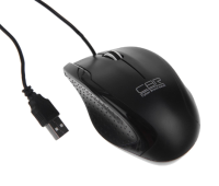 CBR CM 307 черный USB, Мышь 1200 dpi, провод 1,3м