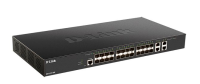 D-Link DXS-1210-28S/A1A Настраиваемый коммутатор с 24 портами 10GBase-X SFP+ и 4 портами 10GBase-T