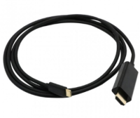 ORIENT Кабель-адаптер C726, USB3.1 Type-C (DisplayPort Alt mode) - HDMI M, 4K@30Hz, длина 1.8 метра, чёрный (31060)