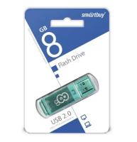 Smartbuy USB Drive 8Gb Glossy series Green SB8GBGS-G