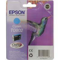 EPSON C13T08024011/4010/4021  T0802 Картридж голубой, стандартной емкости P50/PX660 (cons ink)