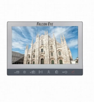 Falcon Eye Milano Plus HD Видеодомофон: дисплей 10" TFT; механические кнопки; подключение до 2-х вызывных панелей и до 2-х видеокамер ; OSD меню; адресный интерком до 6 мониторов; питание AC 220В