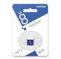 Smartbuy USB Drive 8GB LARA Blue SB8GBLara-B