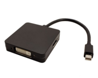 ORIENT Кабель-адаптер Mini DisplayPort M C305B - HDMI/ DVI-I/ DisplayPort, длина 0.2 метра, черный
