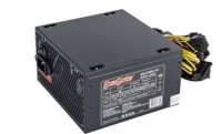 Exegate EX221638RUS-S Блок питания 500W Exegate 500NPXE(+PFC), ATX, black, 12cm fan, 24p+4p, 6/8p PCI-E, 4*SATA,3*IDE, FDD + кабель 220V с защитой от выдергивания