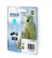 EPSON C13T26124010/4012  26C Epson картридж к Expression Premium XP-600, 605, 700, 800 (голубой) (cons ink)