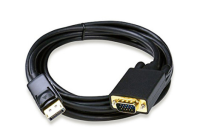 ORIENT Кабель-адаптер DisplayPort M C708  - VGA 15M, длина 1.8 метра, черный