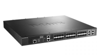 D-Link DXS-3400-24SC/A1ASI PROJ Управляемый стекируемый коммутатор уровня 2+ с 20 портами 10G SFP+ и 4 комбо-портами 10GBase-T/SFP+