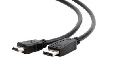 Кабель DisplayPort-HDMI Gembird/Cablexpert  1,8м, 20M/19M, черный, экран, пакет (CC-DP-HDMI-6) фото в интернет-магазине Business Service Group
