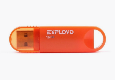 USB-флеш EXPLOYD EX 570 16GB оранжевый фото в интернет-магазине Business Service Group
