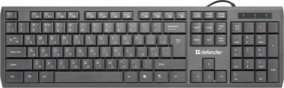 Defender Клавиатура OfficeMate SM-820 Black USB [45820] {Проводная,104+12 доп.ф-ций} фото в интернет-магазине Business Service Group