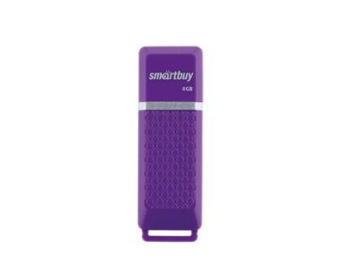 Smartbuy USB Drive 4Gb Quartz series Violet SB4GBQZ-V фото в интернет-магазине Business Service Group