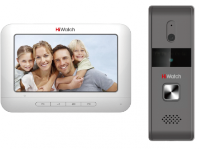 Комплект аналогового видеодомофона HiWatch DS-D100KF фото в интернет-магазине Business Service Group