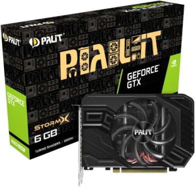 PALIT GeForce  GTX1660 SUPER STORMX 6Gb [NE6166S018J9-161F] RTL фото в интернет-магазине Business Service Group