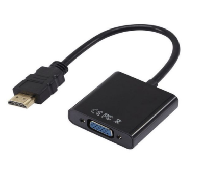 ORIENT Кабель-адаптер C050, HDMI M - VGA 15F, для подкл.монитора/проектора к выходу HDMI, длина 0.2 метра фото в интернет-магазине Business Service Group