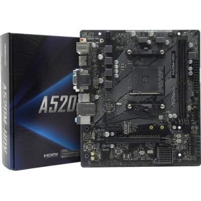 Asrock A520M-HDV {AMD A520 SAM4 MATX} фото в интернет-магазине Business Service Group