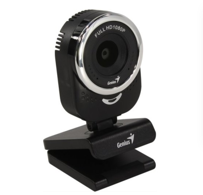 Web-камера Genius QCam 6000 Black {1080p Full HD, вращается на 360°, универсальное крепление, микрофон, USB} [32200002400/32200002407] фото в интернет-магазине Business Service Group