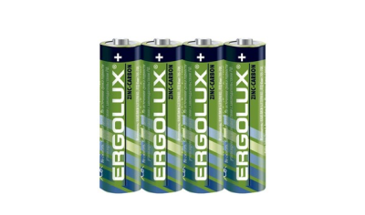 Ergolux R 6   SR4 (R6SR4 батарейка,1.5В) (4 шт. в уп-ке) фото в интернет-магазине Business Service Group