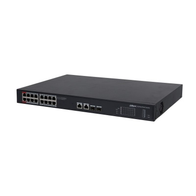 DAHUA DH-PFS3228-24GT-240 24-портовый управляемый гигабитный коммутатор с PoE, уровень L2 фото в интернет-магазине Business Service Group