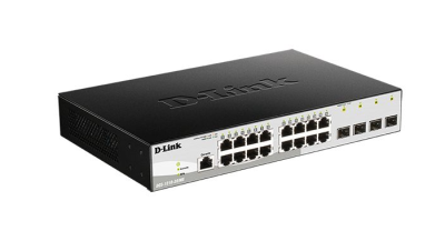 D-Link DGS-1210-20/ME/A1A Управляемый коммутатор 2 уровня с 16 портами 10/100/1000Base-T и 4 портами 1000Base-X SFP фото в интернет-магазине Business Service Group