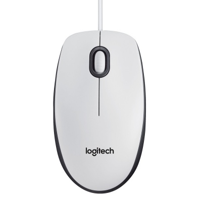 910-005004  Logitech Mouse M100 USB White фото в интернет-магазине Business Service Group