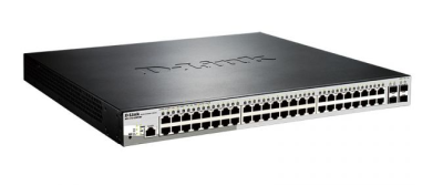 D-Link DGS-1210-52MP/ME/B1A PROJ Управляемый коммутатор 2 уровня с 48 портами 10/100/1000Base-T с поддержкой PoE и 4 портами 1000Base-X SFP фото в интернет-магазине Business Service Group
