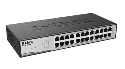 D-Link DES-1024D/G1A Неуправляемый коммутатор с 24 портами 10/100Base-TX, функцией энергосбережения и поддержкой QoS фото в интернет-магазине Business Service Group