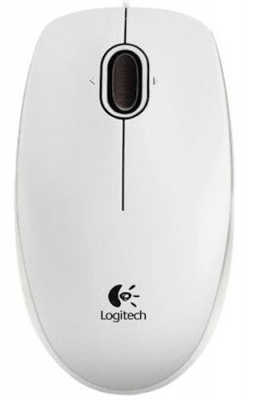 910-003360 Logitech Mouse B100 White USB OEM фото в интернет-магазине Business Service Group