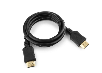 Кабель HDMI Gembird/Cablexpert , 1м, v1.4, 19M/19M, серия Light, черный, позол.разъемы, экран (CC-HDMI4L-1M) фото в интернет-магазине Business Service Group