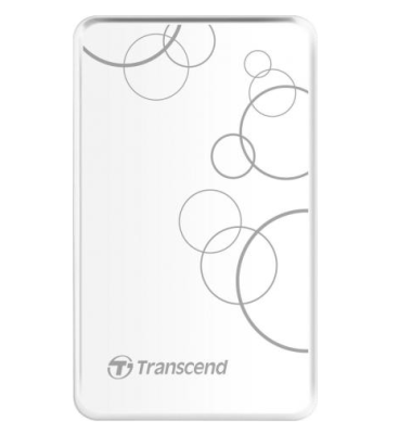 Transcend Portable HDD 1Tb StoreJet TS1TSJ25A3W {USB 3.0, 2.5", white} фото в интернет-магазине Business Service Group