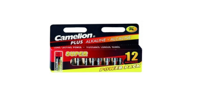 Camelion..LR 6 Plus Alkaline BLOCK-12 (LR6-HP12, батарейка,1.5В) (12 шт. в уп-ке) фото в интернет-магазине Business Service Group