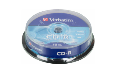 VERBATIM Диски CD-R 80 52x  CB/10  (43437) фото в интернет-магазине Business Service Group