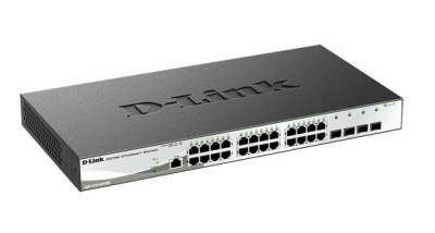 D-Link DGS-1210-28X/ME/B1A Управляемый коммутатор 2 уровня с 24 портами 10/100/1000Base-T и 4 портами 10GBase-X SFP+ фото в интернет-магазине Business Service Group