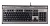 Клавиатура A-4Tech KLS-7MUU, USB, проводная с USB портом (черно-серый) [94395]