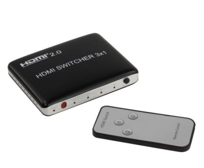 ORIENT HS0301H-2.0, HDMI 4K Switch 3-1, HDMI 2.0/3D, HDR, UHDTV 4K/ 60Hz (3840x2160)/HDTV1080p, HDCP2.2, встроенный ИК приемник, пульт ДУ, внешний БП 5В/1А фото в интернет-магазине Business Service Group