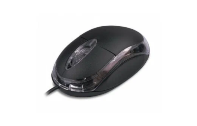 CBR CM 122 Black, Мышь проводная, оптическая, USB, 1000 dpi, 3 кнопки и колесо прокрутки, длина кабеля 1,3 м, цвет чёрный фото в интернет-магазине Business Service Group