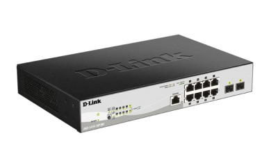D-Link DGS-1210-10P/ME/B1A Управляемый коммутатор 2 уровня с 8 портами 10/100/1000Base-T с поддержкой PoE и 2 портами 1000Base-X SFP фото в интернет-магазине Business Service Group