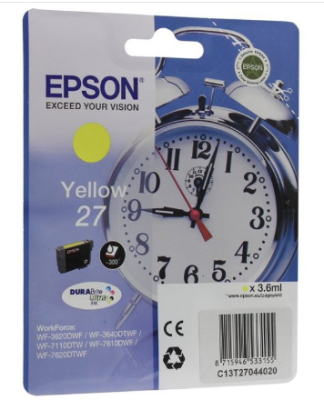 EPSON C13T27044020/4022 I/C Yellow WF7110/7610 (cons ink) фото в интернет-магазине Business Service Group