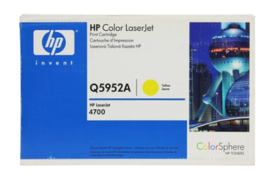 HP Q5952A Картридж ,Yellow{Color LaserJet 4700, Yellow, (10000стр.)} фото в интернет-магазине Business Service Group