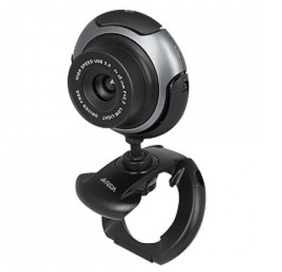Web-камера A4Tech PK-710G Grey {640 x 480, 0.3 МПикс, USB, микрофон} [621953] фото в интернет-магазине Business Service Group