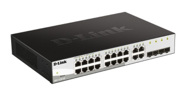 D-Link DGS-1210-20/F2A Настраиваемый коммутатор WebSmart с 16 портами 10/100/1000Base-T и 4 комбо-портами 100/1000Base-T/SFP фото в интернет-магазине Business Service Group