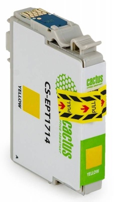 Картридж струйный Cactus CS-EPT1714 желтый (10мл) для Epson XP-33/103/203/207/303/306/403/406 фото в интернет-магазине Business Service Group