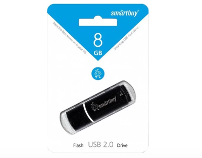 Smartbuy USB Drive 8Gb Crown Black SB8GBCRW-K фото в интернет-магазине Business Service Group